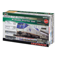 Kato USA Model Train Products N Amtrak P42 Superliner Phase IVb Starter Set