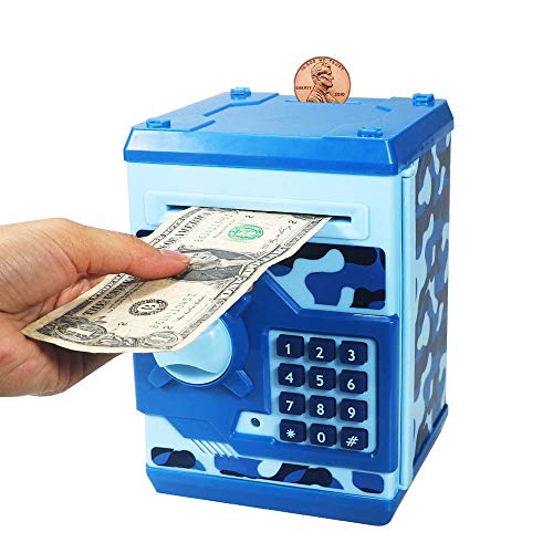 large locking piggy bank