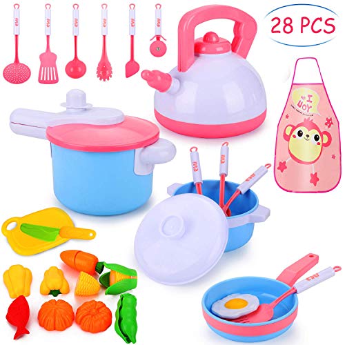 pretend play cooking set