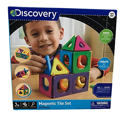 discovery kids magnetic block set