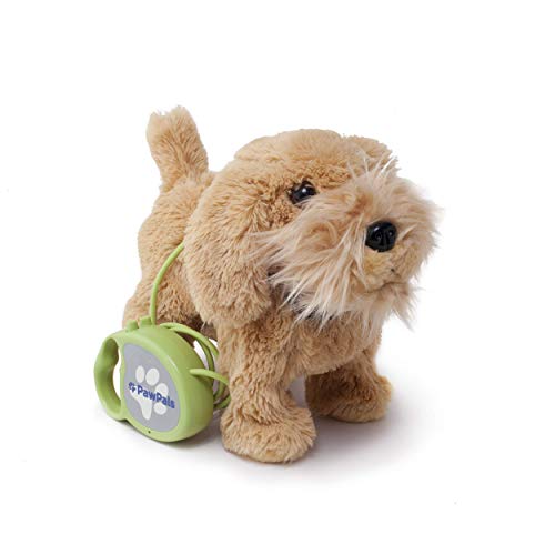 meva pawpals kids walking and barking puppy dog toy pet with remote control leash