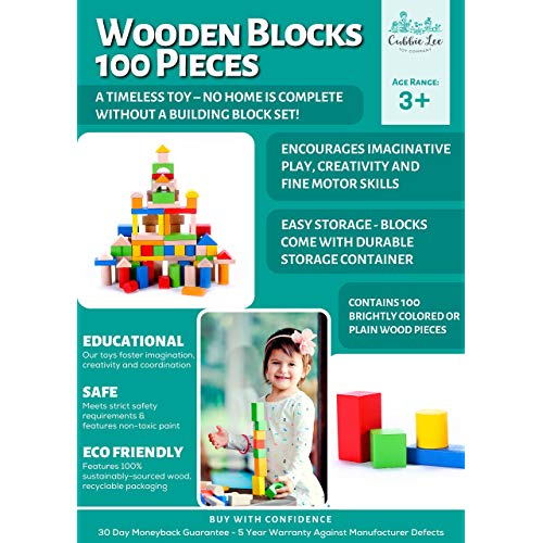 plain wooden building blocks