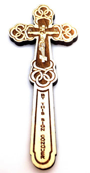 Orthodox Christian Wooden Hand Blessing Cross – anastasisgiftshop.com