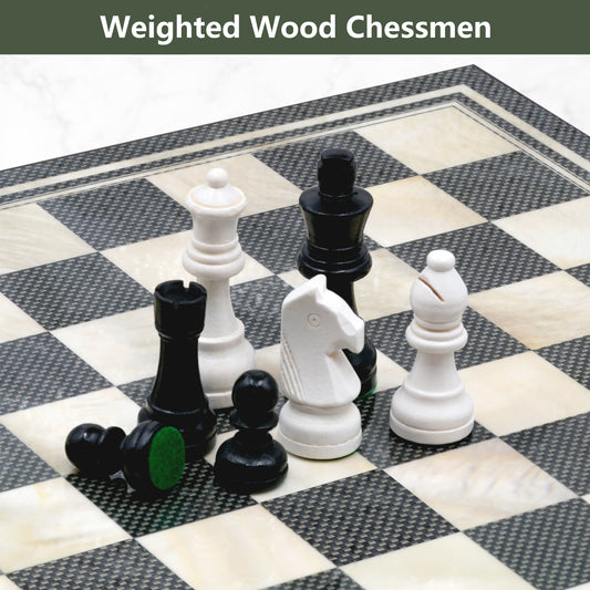  Woodronic 21 Professional Wood Chess Board