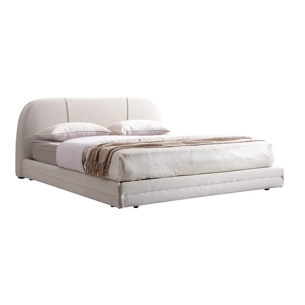 Valentina Platform Bed / Full Boucle