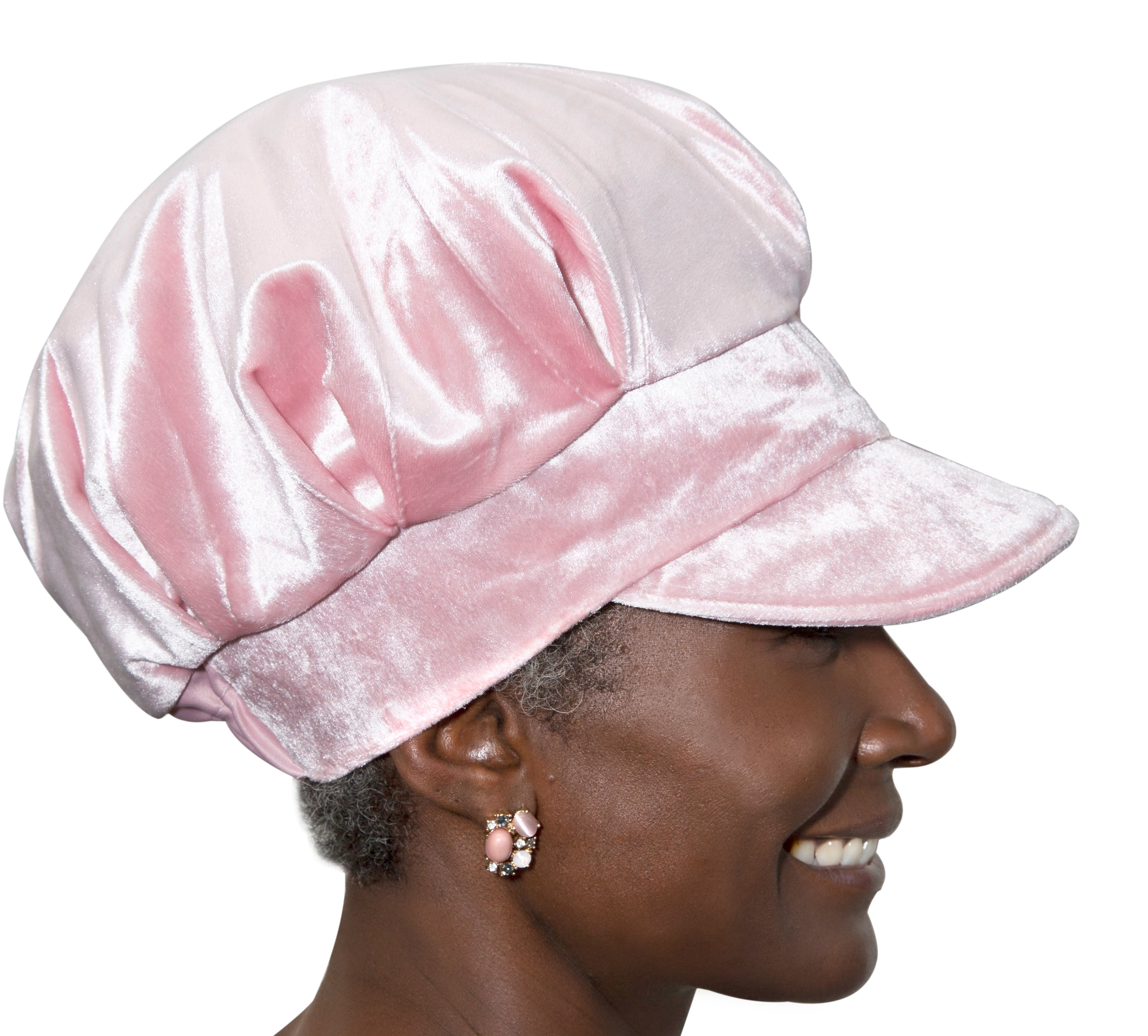 womens velvet hat