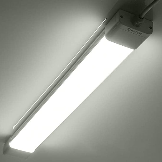 Anten 18W LED in 6000K Kaltweiß Wasserfest 60cm Garage, Feuchtraumlampe und IP65 Außenbeleuchtung für Keller, 4000K) Kellerleuchte, | / Feuchtraumleuchte Neutralweiß Innen- (