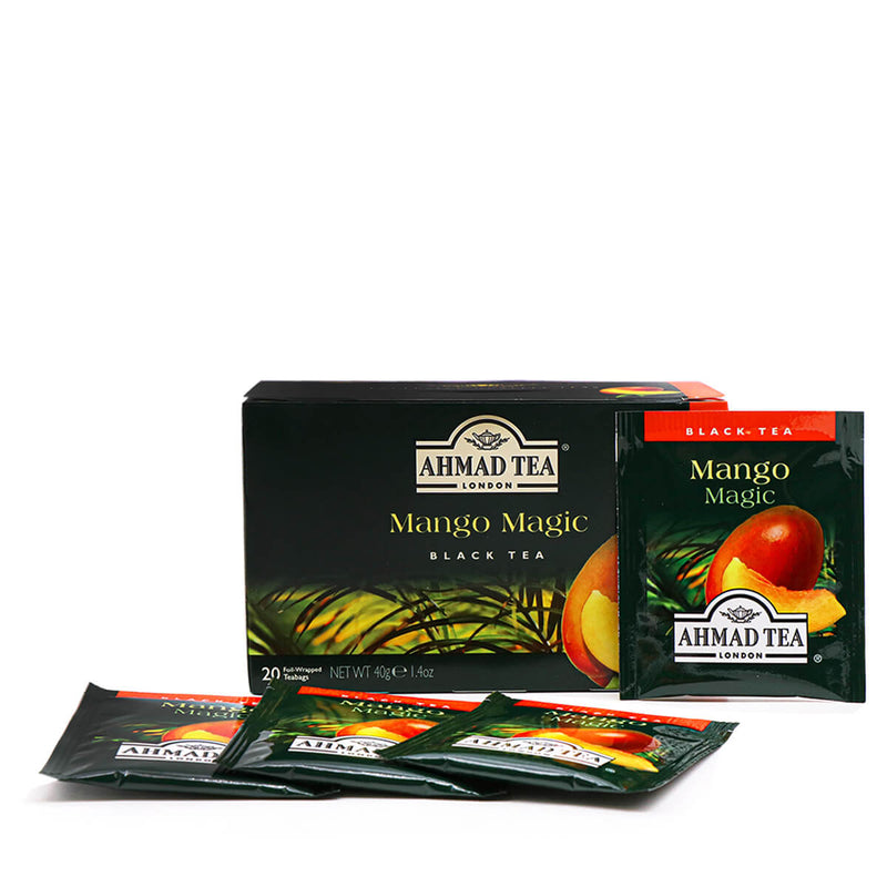 AHMAD TEA Mango Magic Black Tea 20ea, 40g