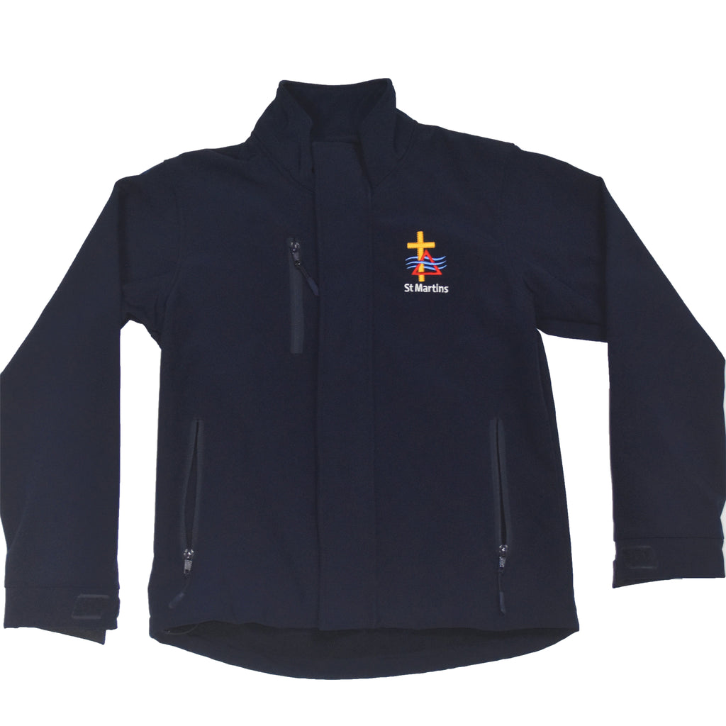 New Cuffed Navy Track Pants – St Martins Lutheran College Uniform Shop