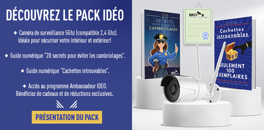 pack ideo caméra de surveillance