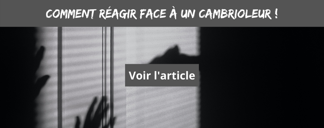 que faire face à un cambrioleur