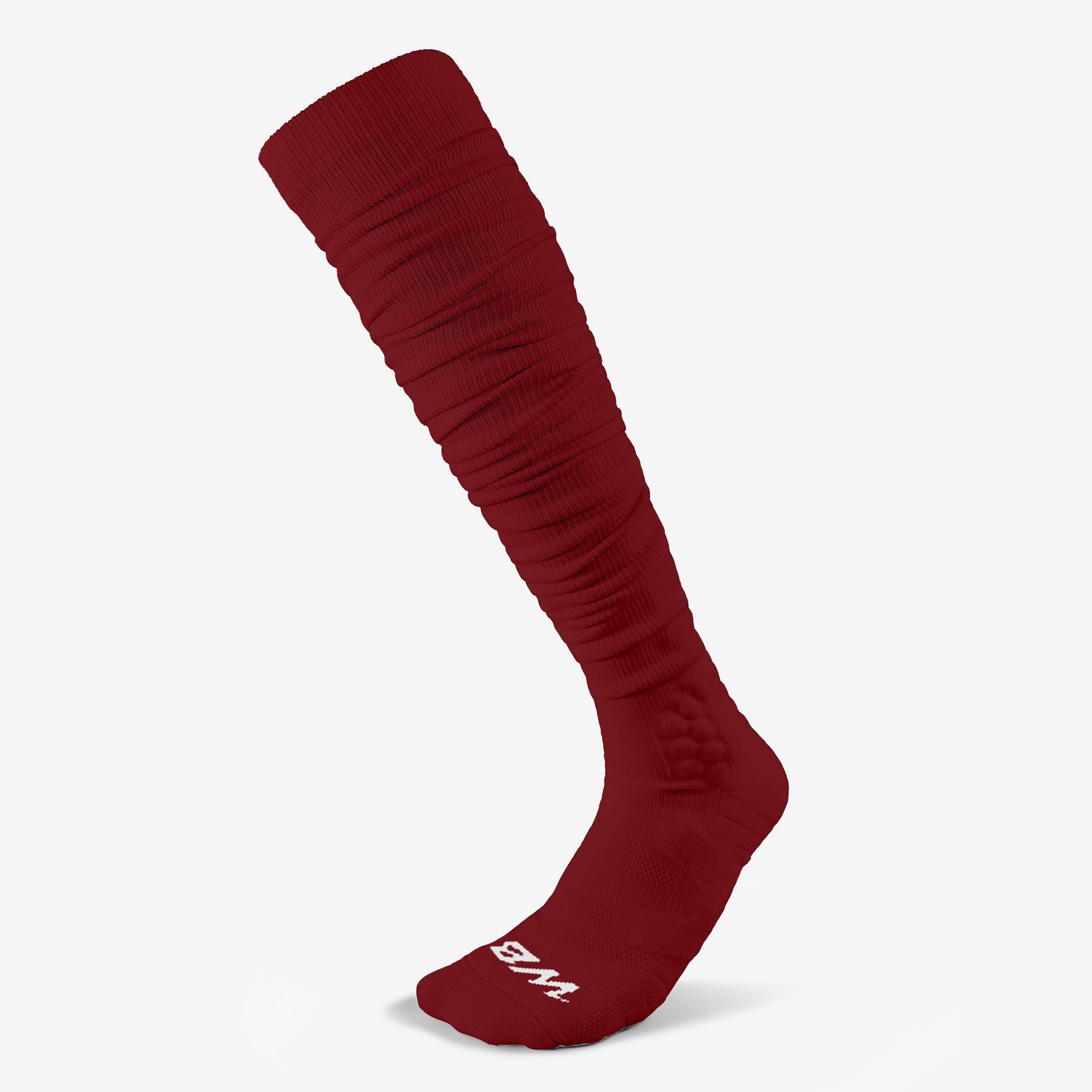 maroon football socks