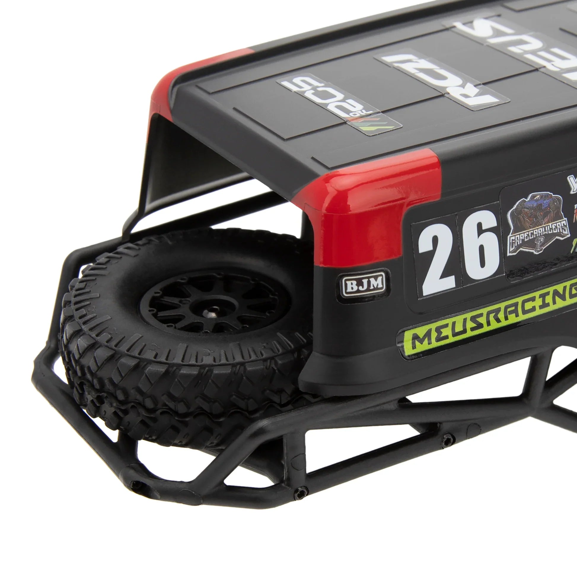 MEUS Racing MB18 Body & Chassis Frame Kit for TRX4M Defender Bronco K10 F150 High Trail - RED