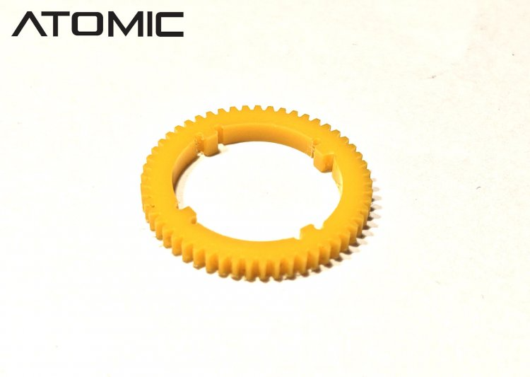 Atomic 64DP Gear 53T (POM machine cut) (for Gear Diff AR-286)