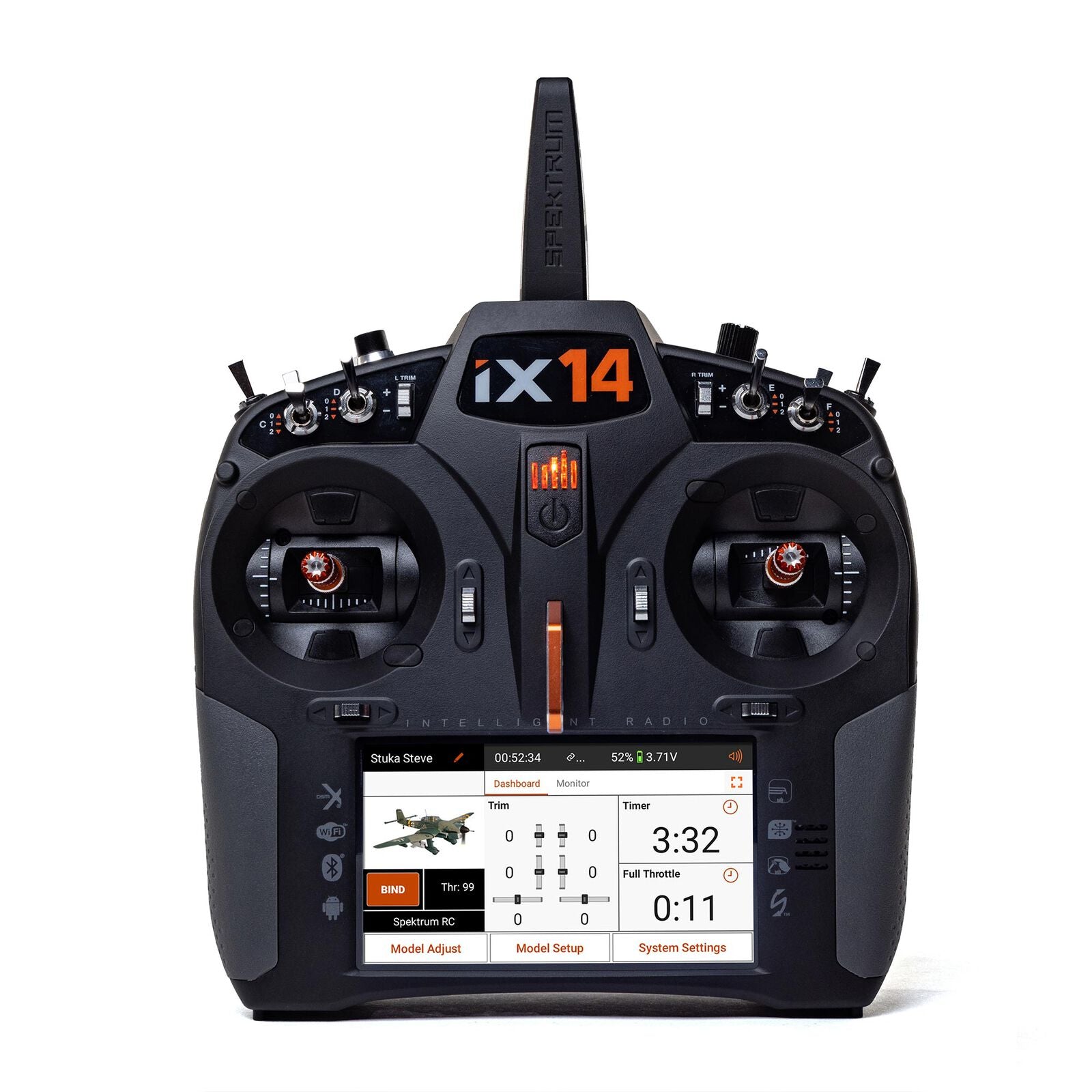 Spektrum iX14 14 Channel DSMX Transmitter Only - Direct RC product image