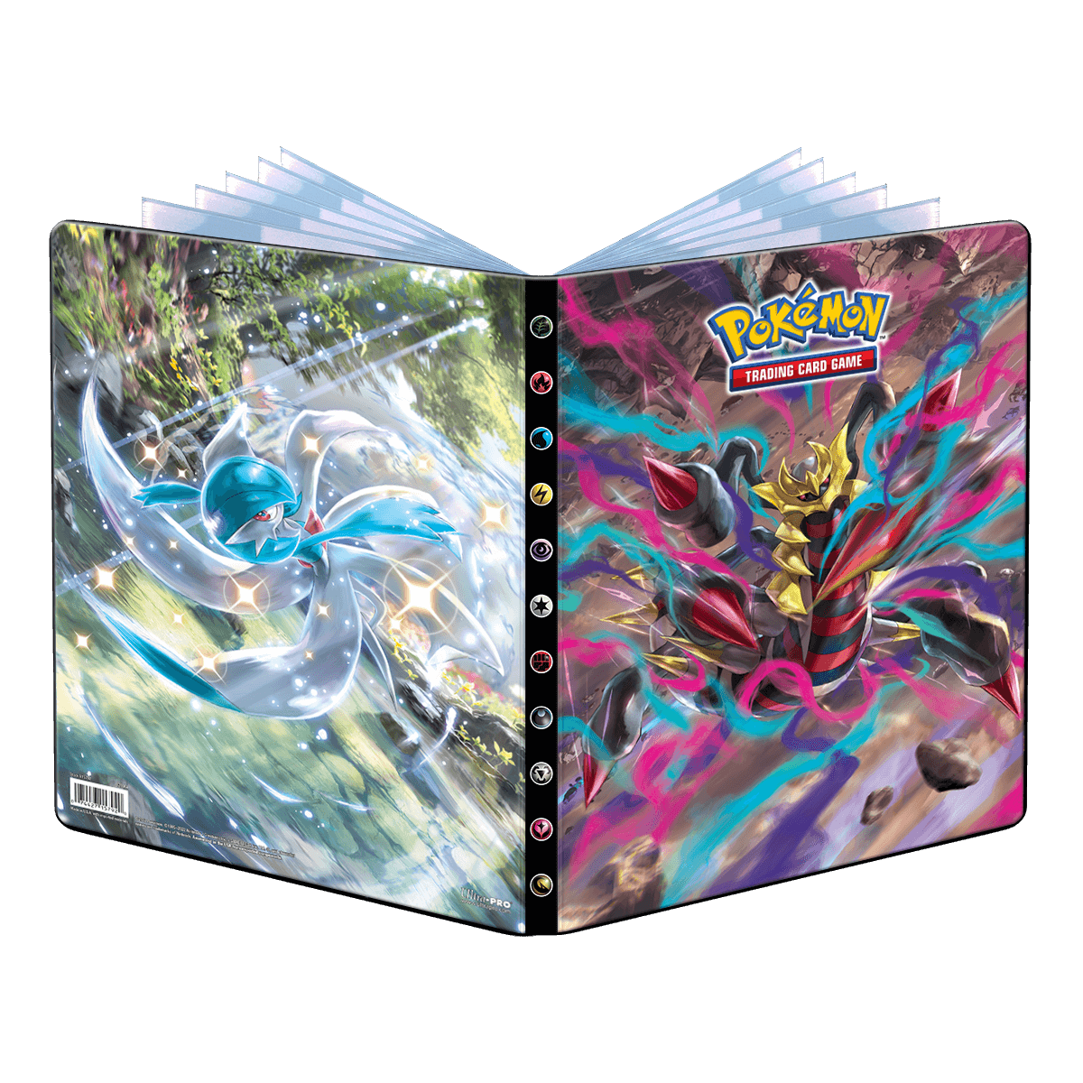 9-Pocket Solgaleo & Lunala Pokemon 180-Card Cap. Portfolio Folder