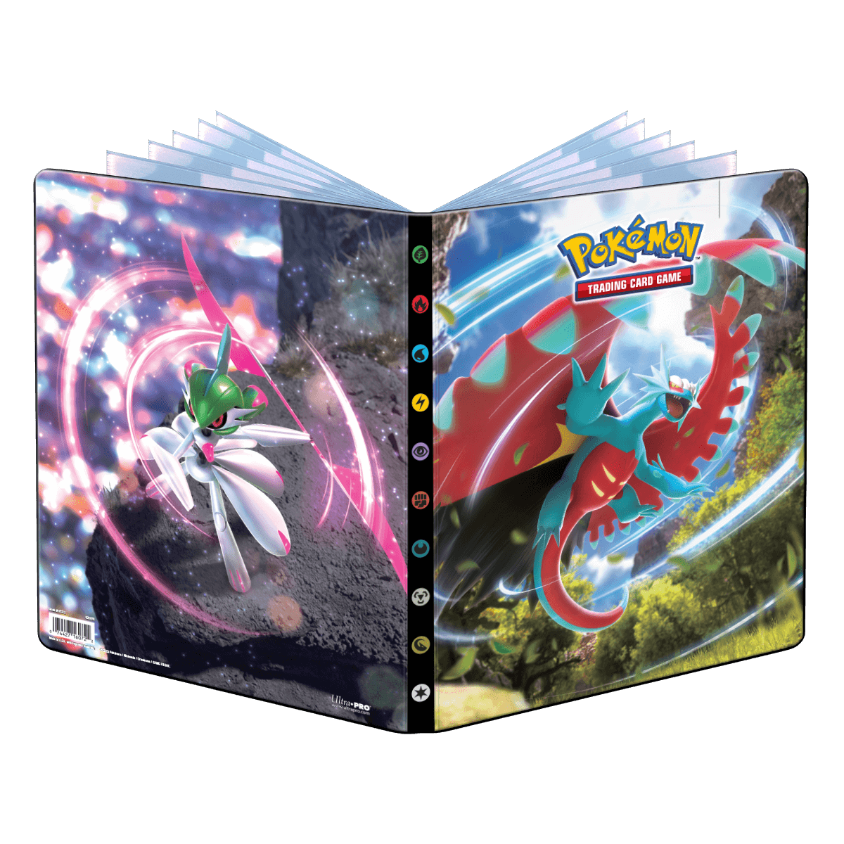 Portfolio Pyrobut/Lézargus - A4 - 9 Cases Pokémon - UltraJeux