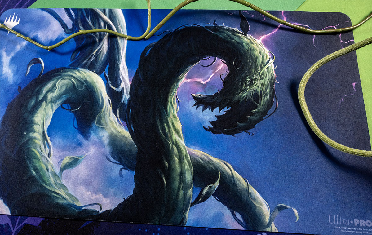 Wilds of Eldraine Restless Vinestalk Standard Gaming Playmat for Magic: The Gathering | Ultra PRO International