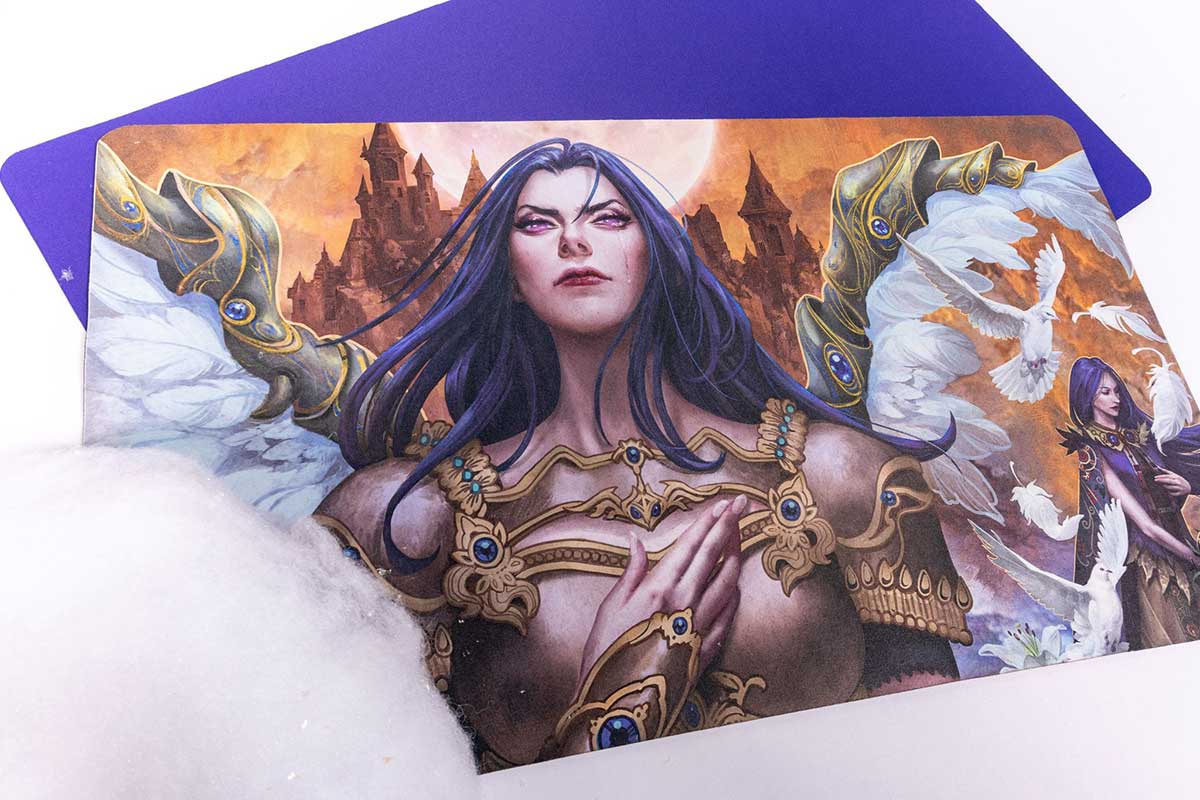 Secret Lair June 2022 Livia Prima Artist Series Akroma, Angel of Wrath Standard Gaming Playmat for Magic: The Gathering | Ultra PRO International