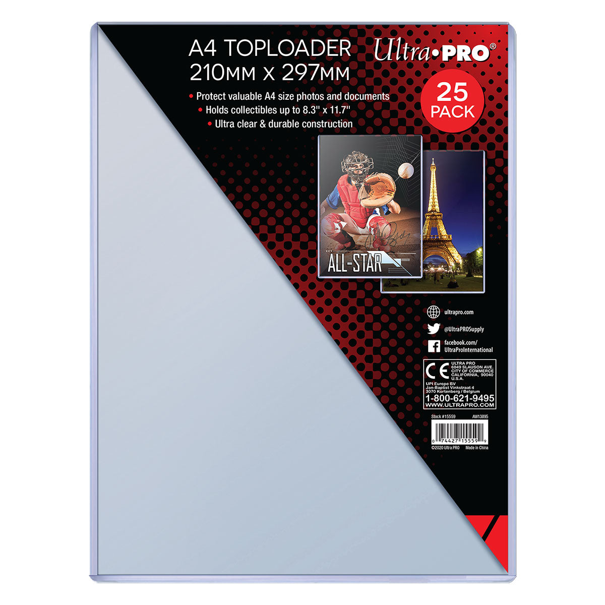 8 x 10 Magnetic Photo Protector Sleeve