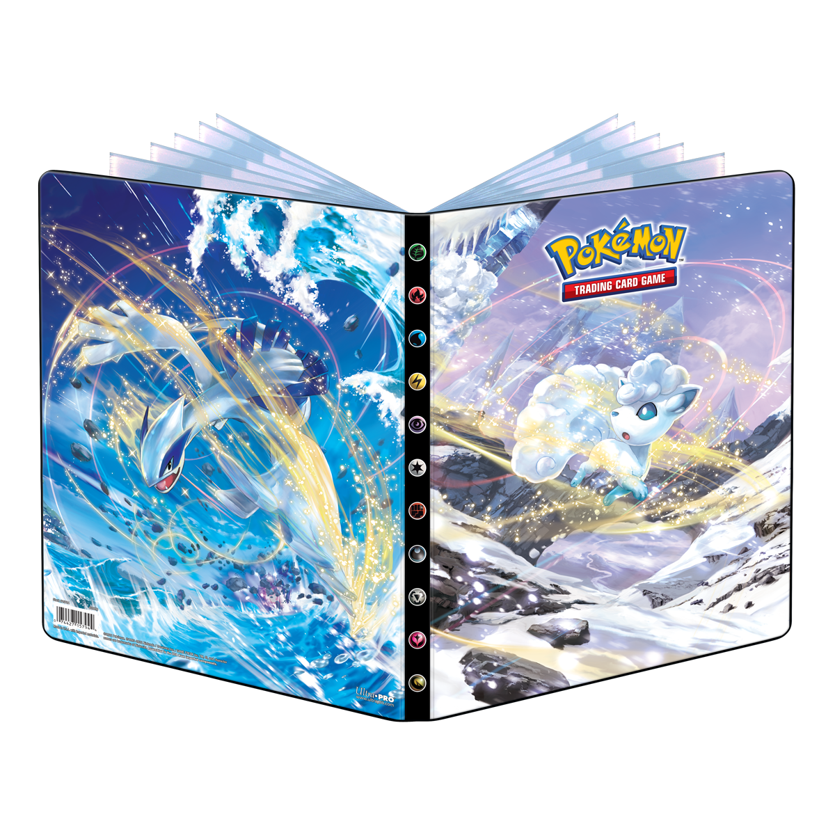 Pokemon Ultra Pro 9-Pocket Portfolio Escarlate e Roxo 02 para 252 cards,  Stickerpoint