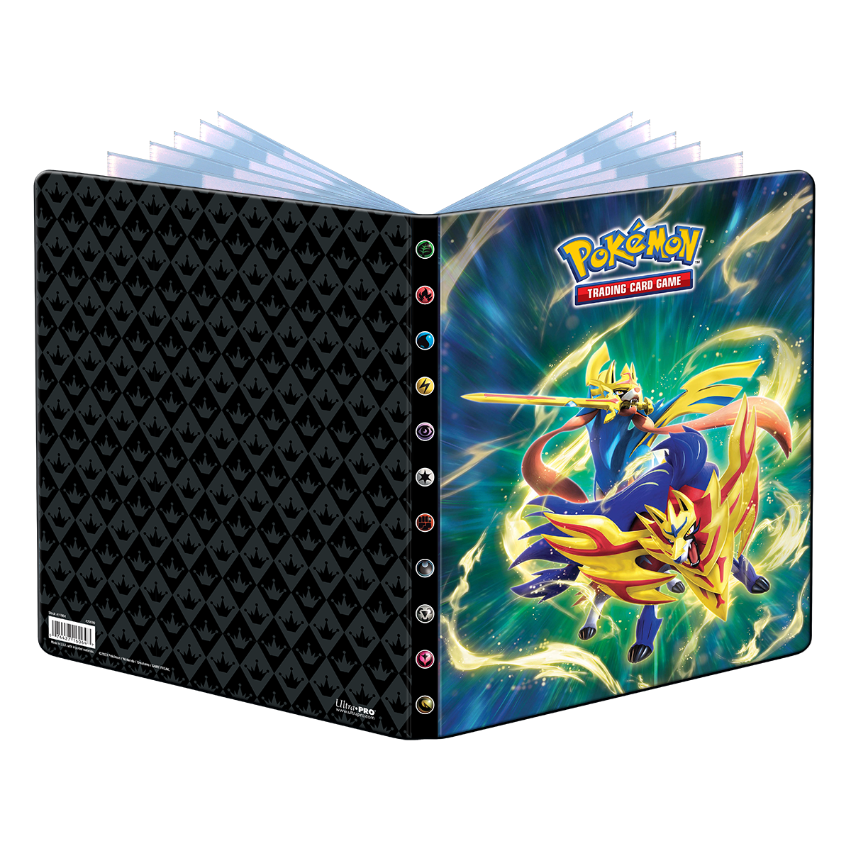 9-Pocket Solgaleo & Lunala Pokemon 180-Card Cap. Portfolio Folder
