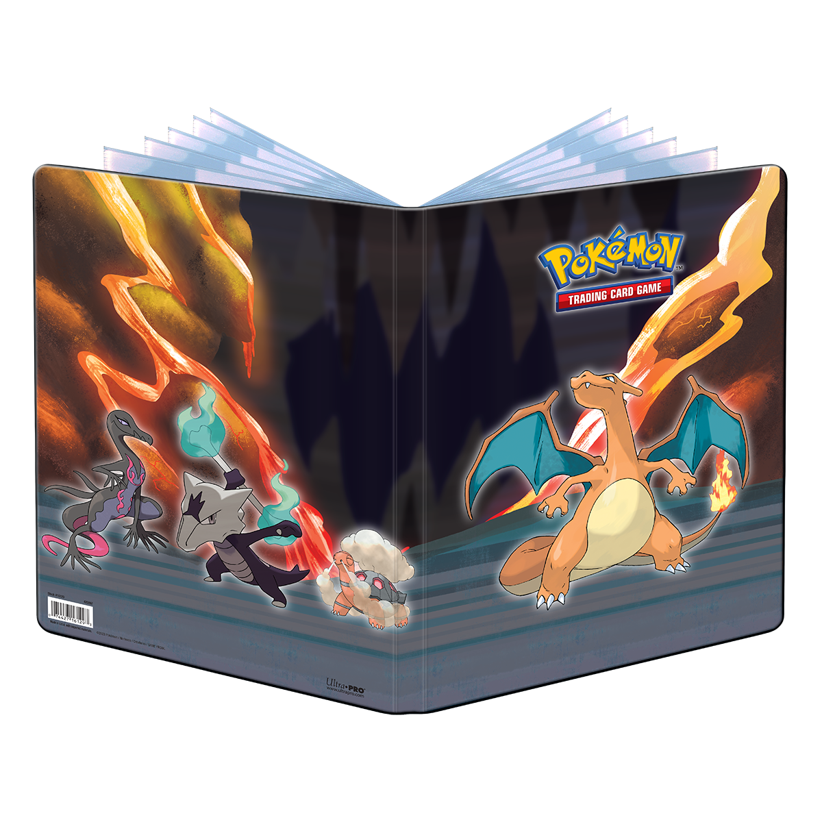 Portfolio Pyrobut/Lézargus - A4 - 9 Cases Pokémon - UltraJeux