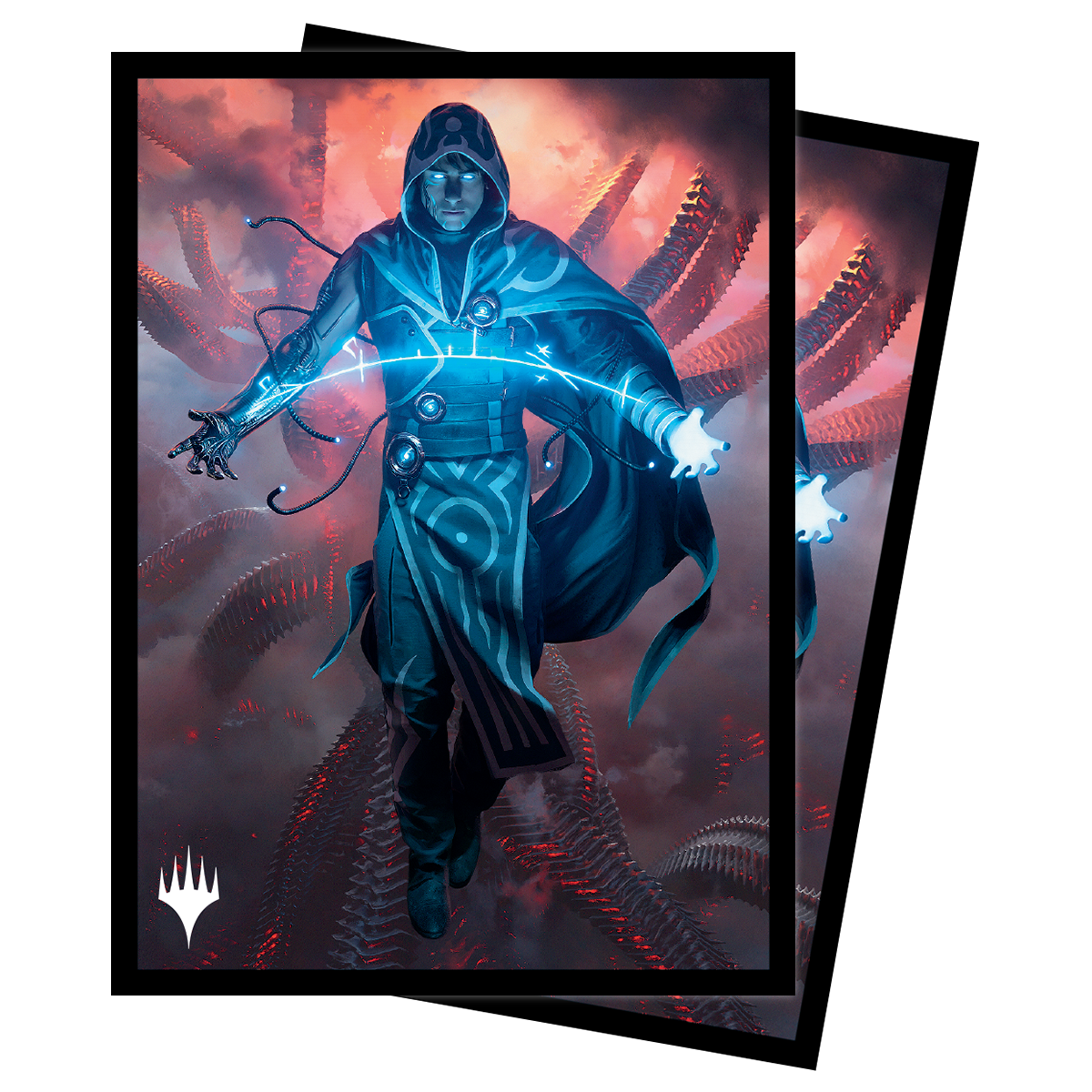 Image of Phyrexia All Will Be One Jace, the Perfected Mind Standard Deck Protector Sleeves (100ct) for Magic: The Gathering