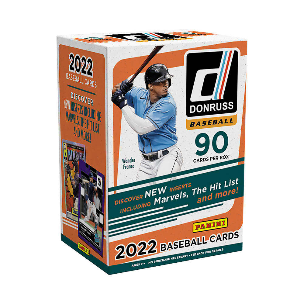 2022 Panini Donruss Baseball Blaster Box Ultra PRO International