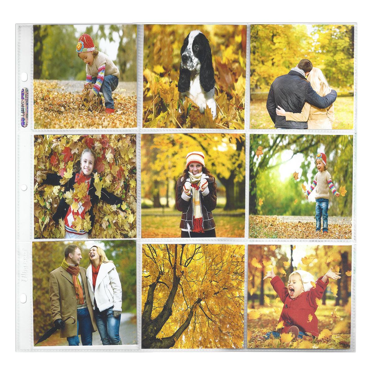 3 Hole Photo Pages 10ct For Wallet Size 2 5 X 3 5 Prints Ultra Pro International