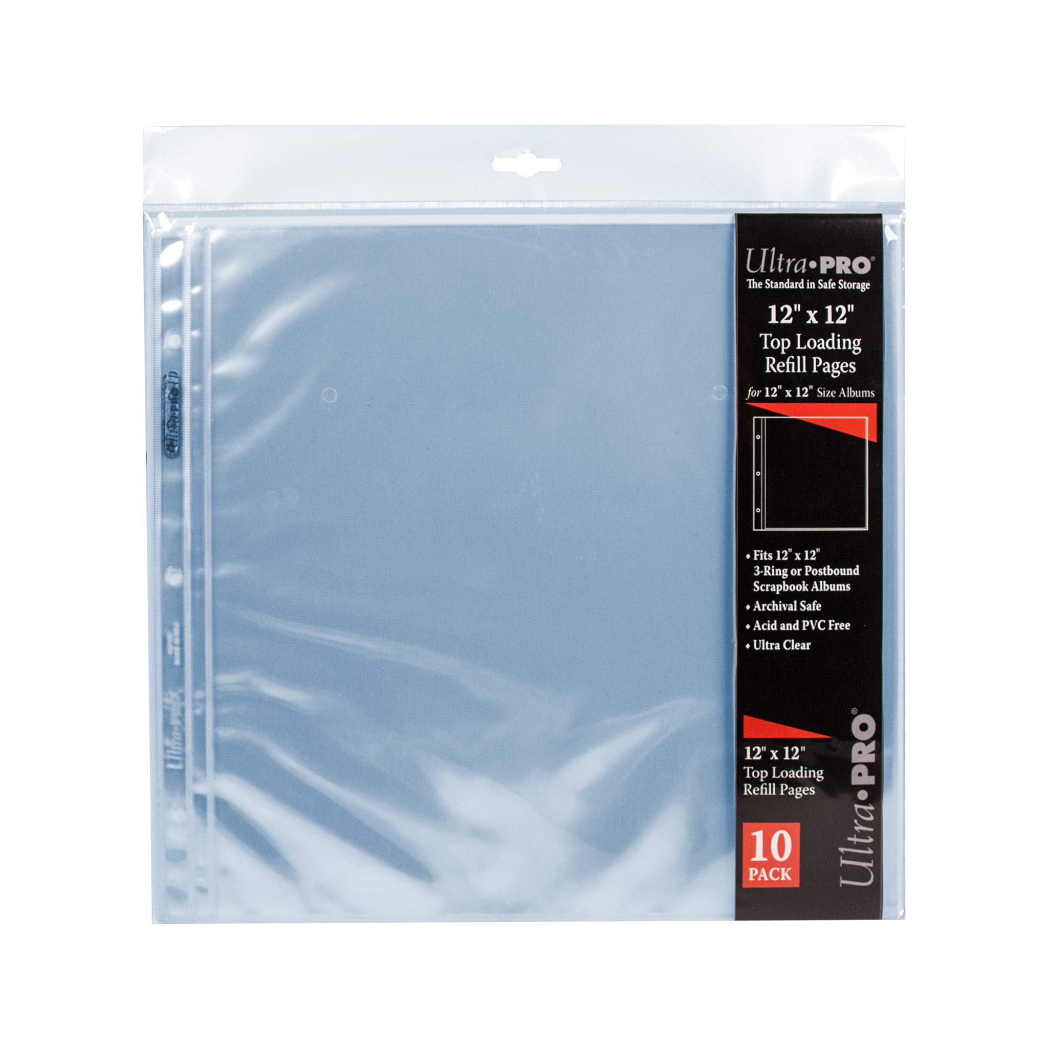 We R Post Bound Photo Sleeves 12X12 10/Pkg-Six 4X6 Pockets