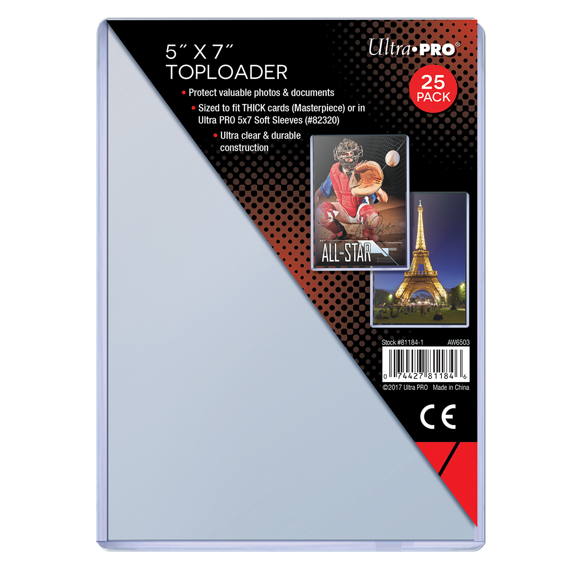 Ultra Pro Regular Flexi Top Loaders Hard Card Sleeves (10-250) Toploaders