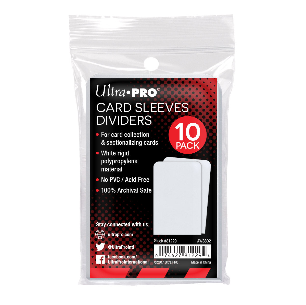 Ultra Pro Card Sleeves (35pt) Factory Sealed Case of 10,000