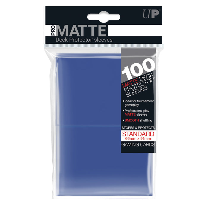 PRO-Matte Standard Size Deck Protectors (100 ct.) – Blue