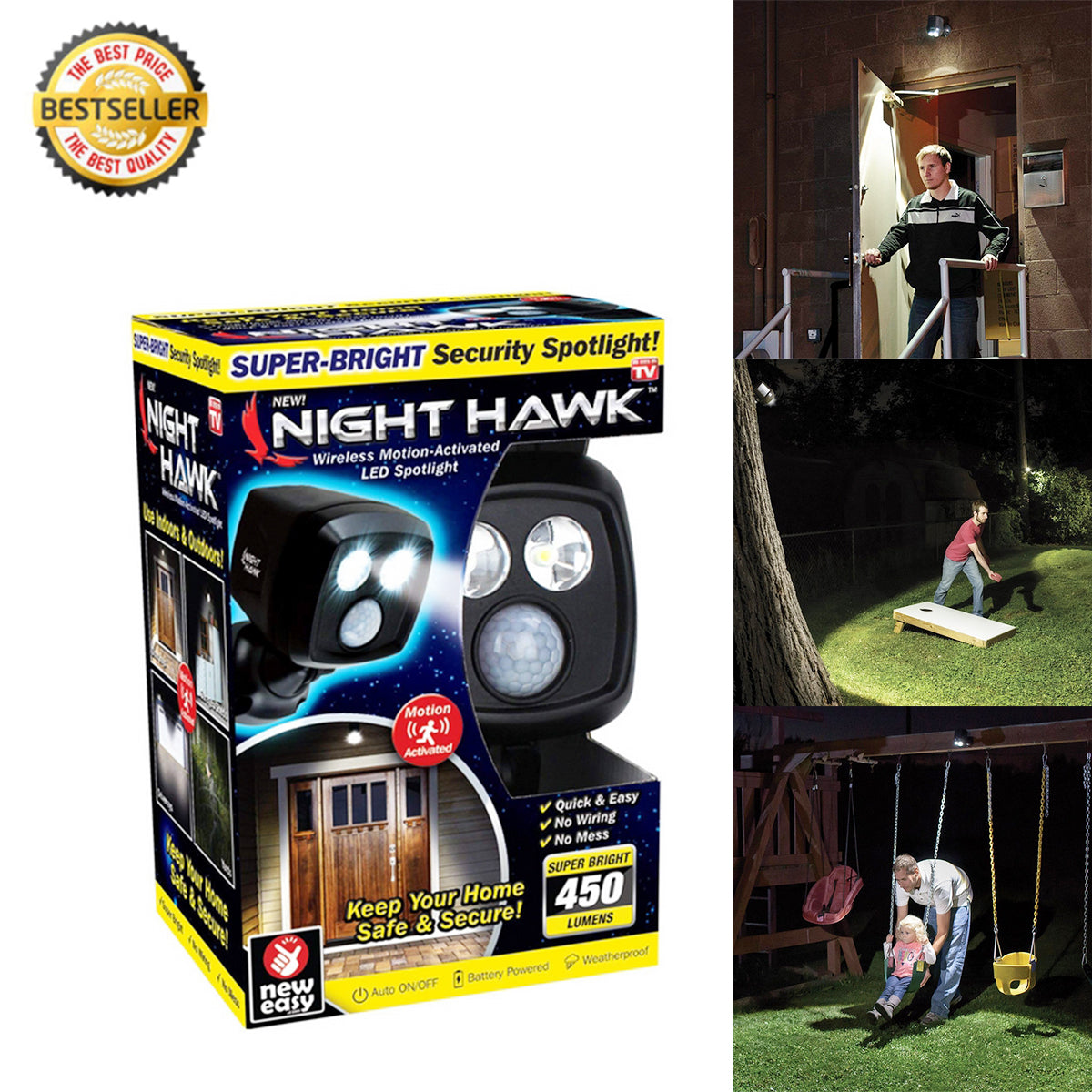 night hawk led spotlight