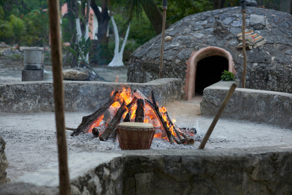 Temazcal Stones and Fire