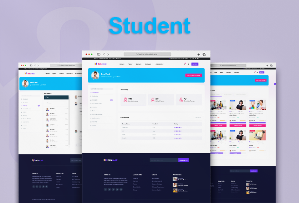 Student Dashboard Layouts