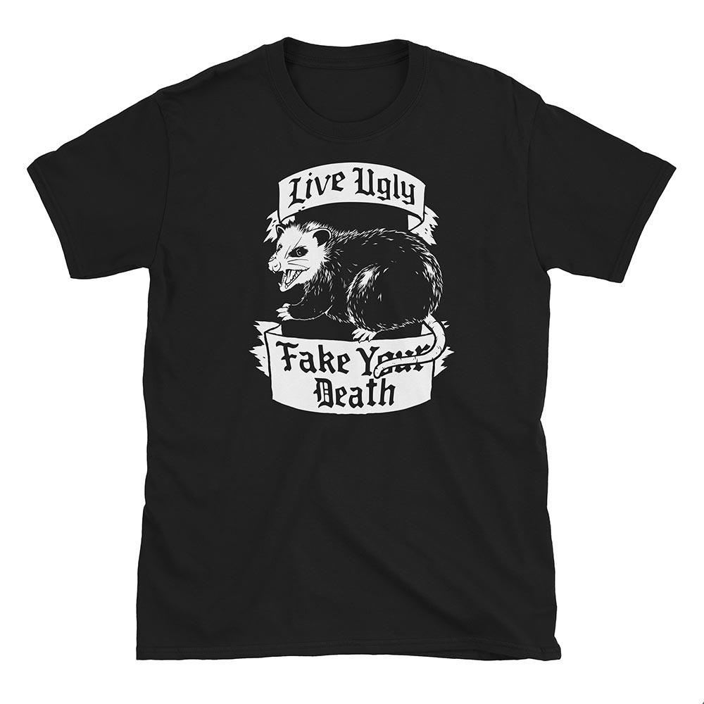 keep it weird fake your death shirt