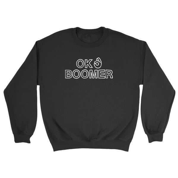 OK Boomer Banner Tee - Unisex Jersey Short Sleeve Tee – BLU MOON