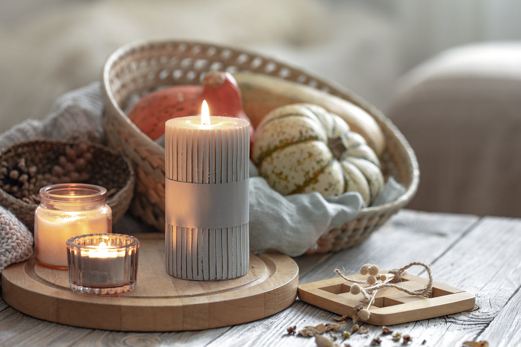 autumnal scented candles