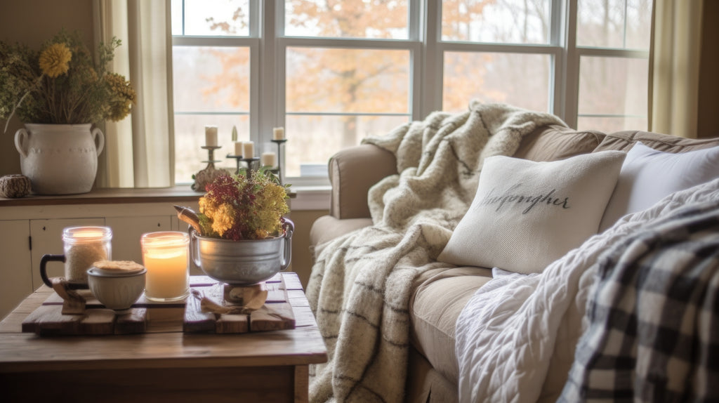 create a comforting space for autumn