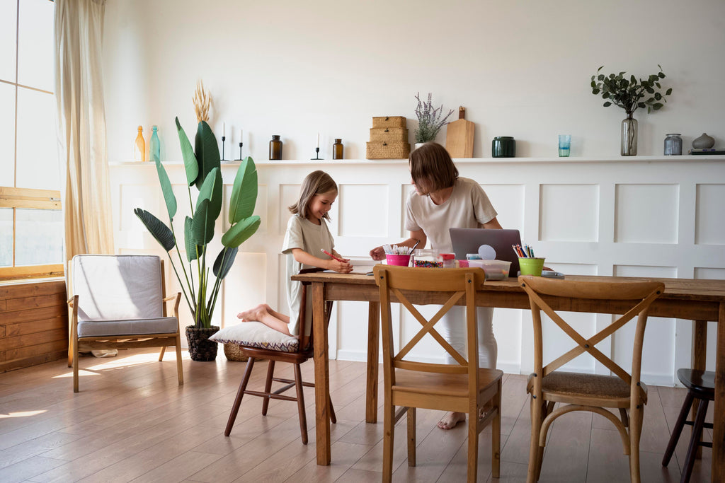 make a dining space multifunctional for children