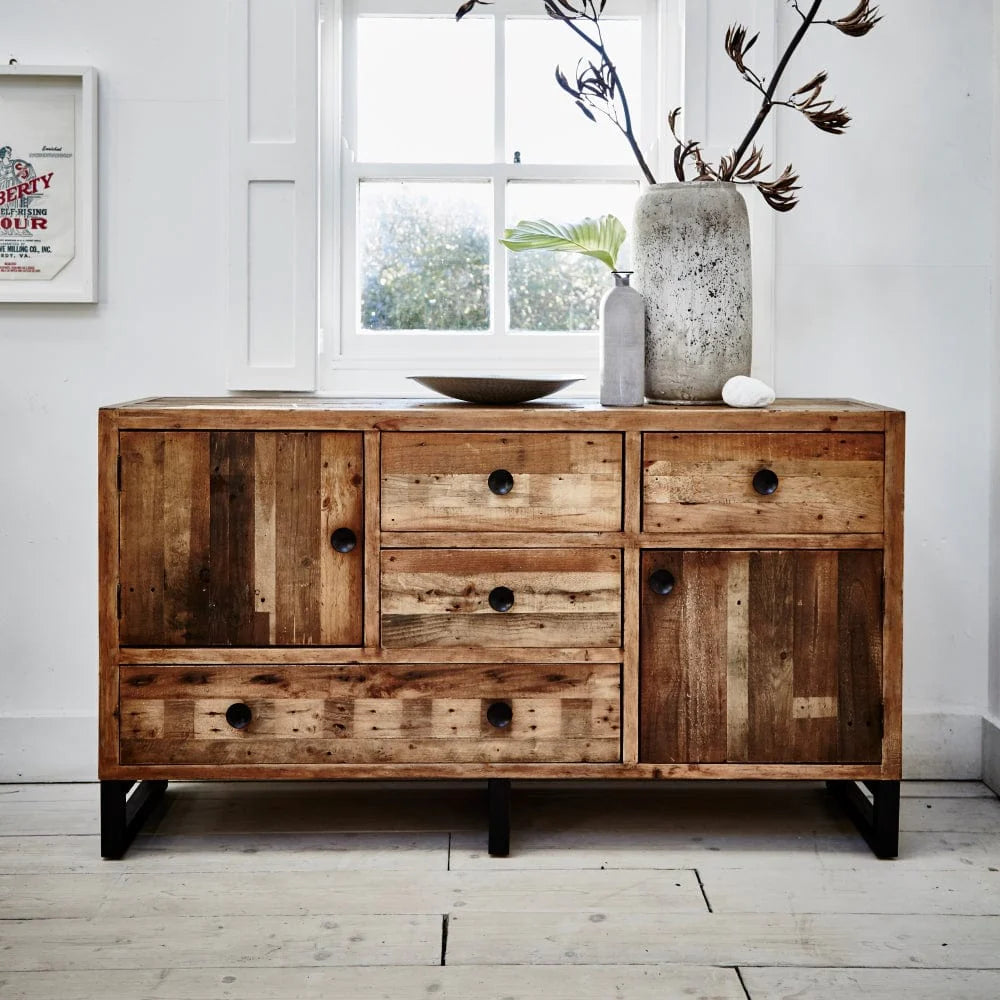 mood boosting elements of reclaimed furniture