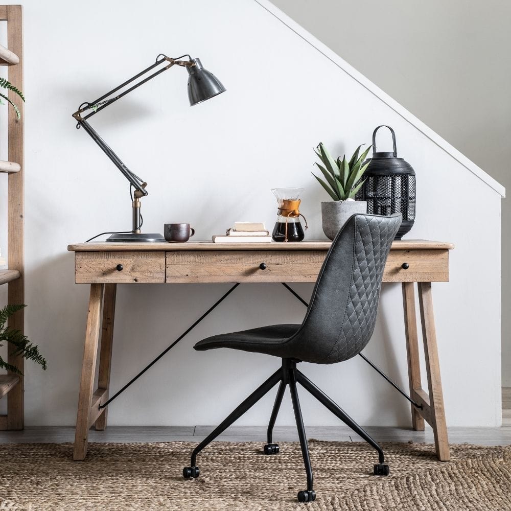 oslo reclaimed wood desk