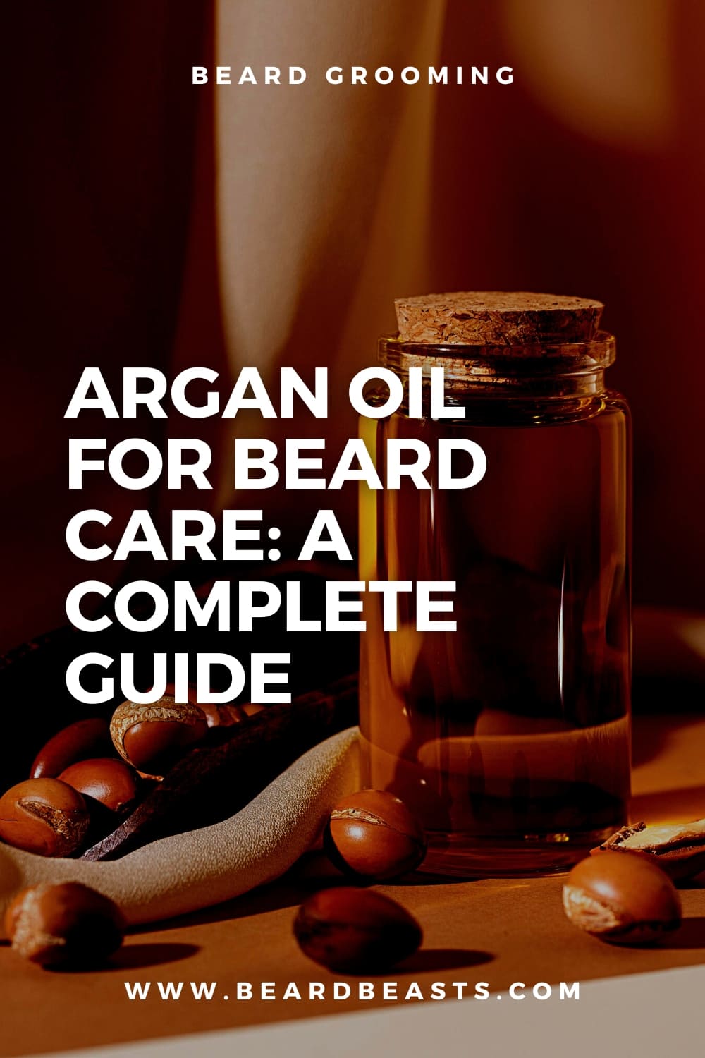 Argan Oil for Beard Care: A Complete Guide Pinterest Pin