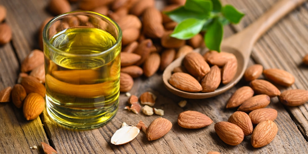 Almond oil for beard care