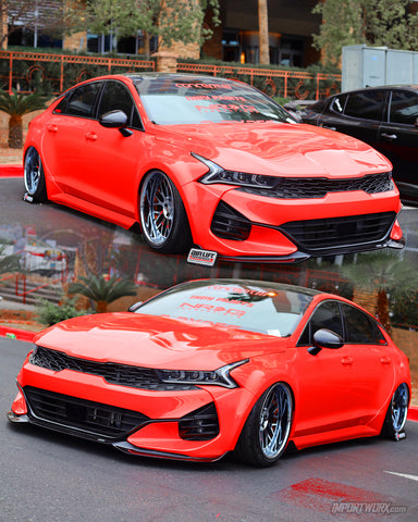 Kia K5 With Molded Adro Inc Widebody Kit Williamchang