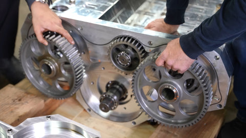 Gears on 12 Rotor Engine 