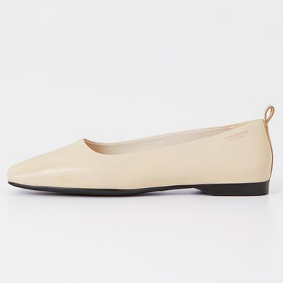 DELIA Off-White Flats Flat Shoes for Brides | Flat Wedding Shoes | Cream Flat