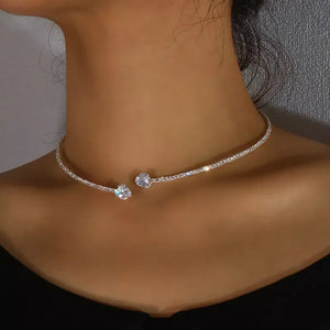 L’amour Bling Choker Necklace - Luxlife Brands
